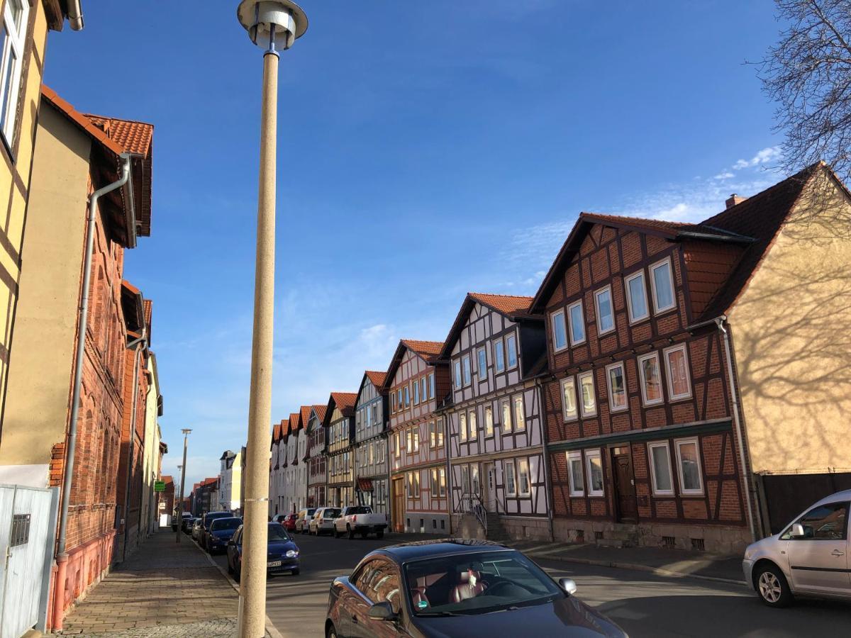 100Qm Ferienwohnung In Halberstadt, Dem Tor Zum Harz Exterior foto