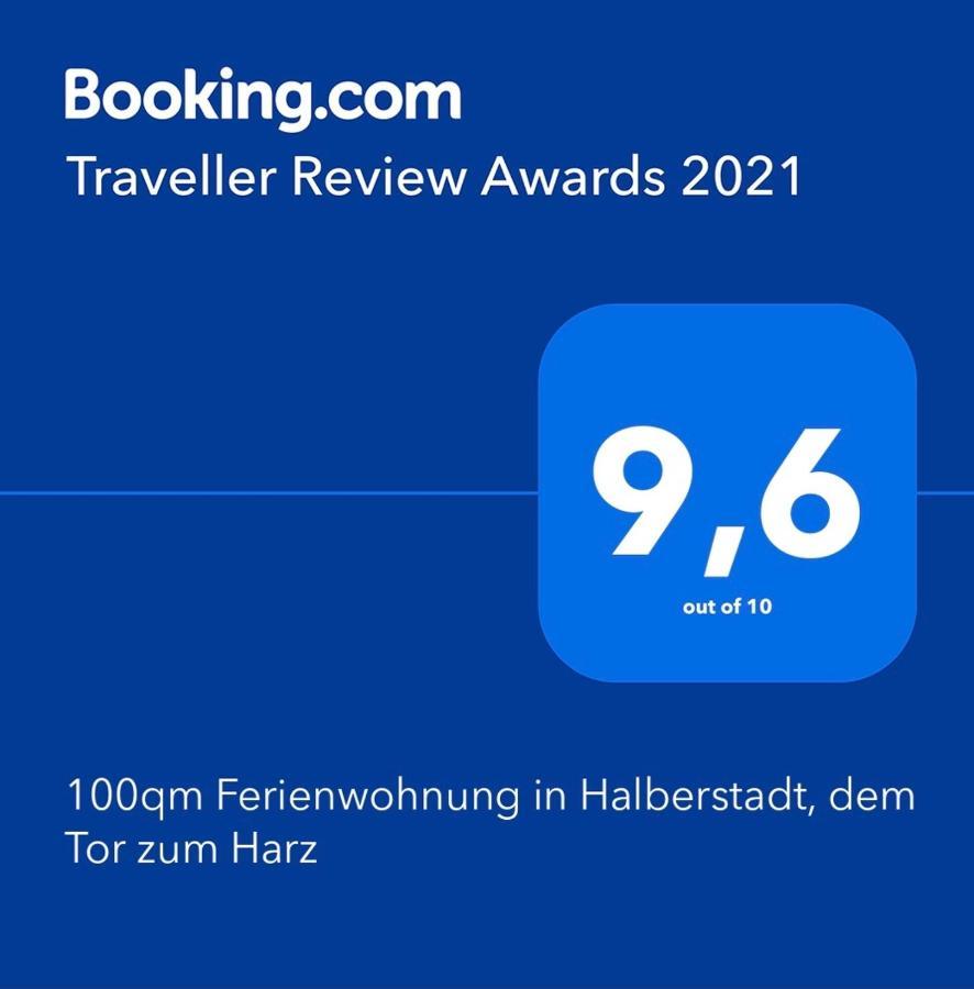 100Qm Ferienwohnung In Halberstadt, Dem Tor Zum Harz Exterior foto