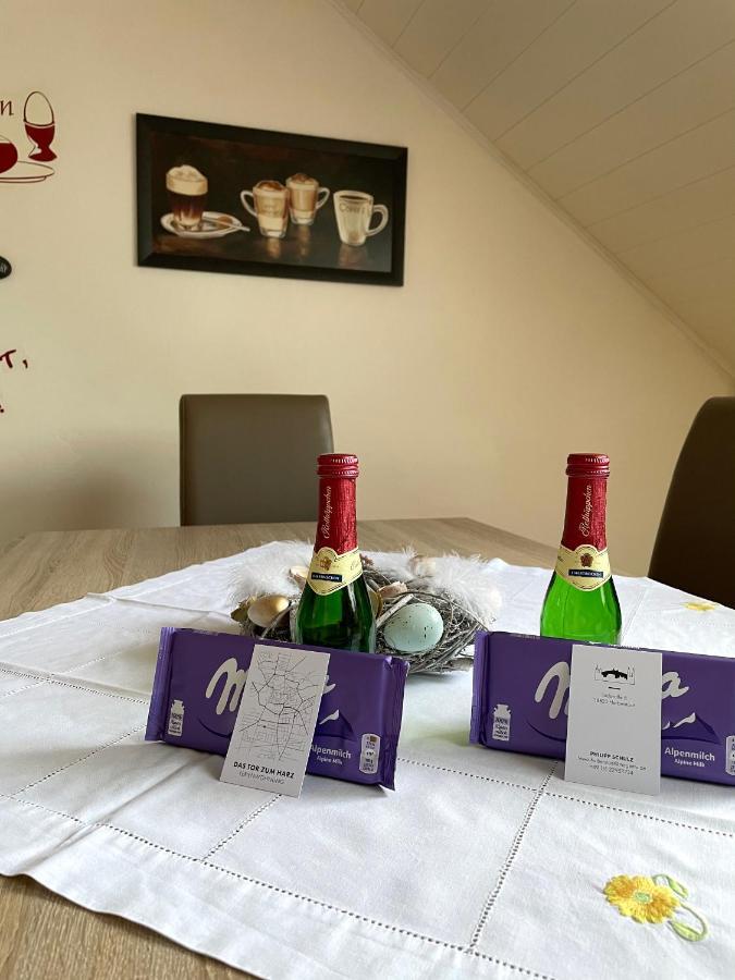 100Qm Ferienwohnung In Halberstadt, Dem Tor Zum Harz Exterior foto